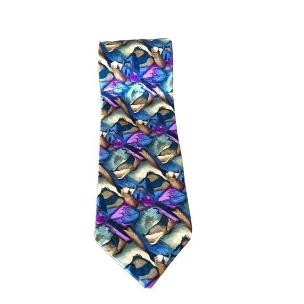 Cocktail Collection Neck Tie Mens 100% Silk 57″(144cm) Classic Wide 4